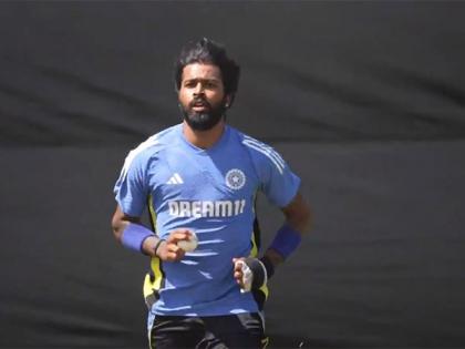 All-rounder Hardik Pandya sweats out ahead of T20 World Cup 2024 | All-rounder Hardik Pandya sweats out ahead of T20 World Cup 2024