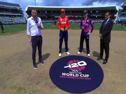 T20 WC: Scotland win toss, opt to bat first against defending champions England | T20 WC: Scotland win toss, opt to bat first against defending champions England