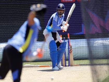 Rishabh Pant & Team India Participate in Intense Nets Session Ahead of T20 World Cup 2024 Opener Against Ireland (Watch Video) | Rishabh Pant & Team India Participate in Intense Nets Session Ahead of T20 World Cup 2024 Opener Against Ireland (Watch Video)