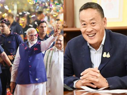 Thailand PM congratulates PM Modi on election victory, pledges closer ties | Thailand PM congratulates PM Modi on election victory, pledges closer ties Thailand PM congratulates PM Modi on election victory, pledges closer ties | Thailand PM congratulates PM Modi on election victory, pledges closer ties