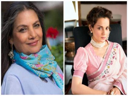 Can't celebrate "the slap": Shabana Azmi on airport incident involving Kangana Ranaut | Can't celebrate "the slap": Shabana Azmi on airport incident involving Kangana Ranaut Can't celebrate "the slap": Shabana Azmi on airport incident involving Kangana Ranaut | Can't celebrate "the slap": Shabana Azmi on airport incident involving Kangana Ranaut