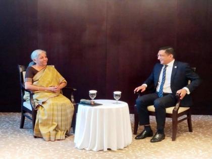 Appreciate strong support given by India: Sri Lankan Foreign Minister congratulates Nirmala Sitharaman on reappointment as Finance Minister | Appreciate strong support given by India: Sri Lankan Foreign Minister congratulates Nirmala Sitharaman on reappointment as Finance Minister Appreciate strong support given by India: Sri Lankan Foreign Minister congratulates Nirmala Sitharaman on reappointment as Finance Minister | Appreciate strong support given by India: Sri Lankan Foreign Minister congratulates Nirmala Sitharaman on reappointment as Finance Minister