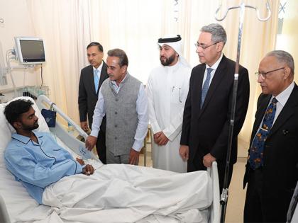 MoS Kirti Vardhan Singh arrives in Kuwait, meets Indians injured in fire incident | MoS Kirti Vardhan Singh arrives in Kuwait, meets Indians injured in fire incident MoS Kirti Vardhan Singh arrives in Kuwait, meets Indians injured in fire incident | MoS Kirti Vardhan Singh arrives in Kuwait, meets Indians injured in fire incident