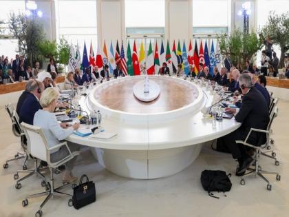 At G7 Summit, PM Modi calls for mass usage of technology, not monopolising it | At G7 Summit, PM Modi calls for mass usage of technology, not monopolising it At G7 Summit, PM Modi calls for mass usage of technology, not monopolising it | At G7 Summit, PM Modi calls for mass usage of technology, not monopolising it