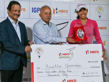 Anvitha picks title on her second pro start in 8th Leg of WPGT | Anvitha picks title on her second pro start in 8th Leg of WPGT Anvitha picks title on her second pro start in 8th Leg of WPGT | Anvitha picks title on her second pro start in 8th Leg of WPGT