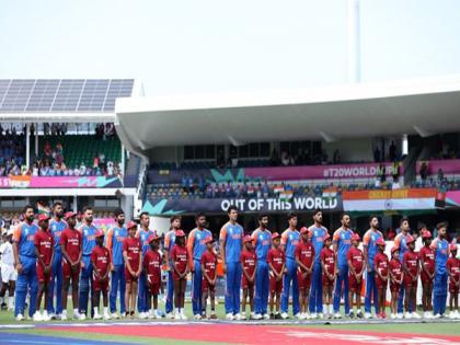Indian players wear black armbands against Afghanistan in former India pacer David Johnson's honour | Indian players wear black armbands against Afghanistan in former India pacer David Johnson's honour