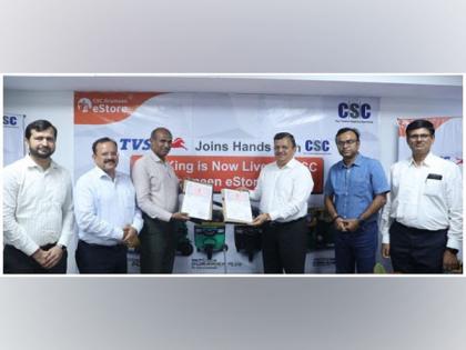 TVS Motor Company to Partner With CSC Grameen eStores for its Commercial Vehicle Range | TVS Motor Company to Partner With CSC Grameen eStores for its Commercial Vehicle Range TVS Motor Company to Partner With CSC Grameen eStores for its Commercial Vehicle Range | TVS Motor Company to Partner With CSC Grameen eStores for its Commercial Vehicle Range