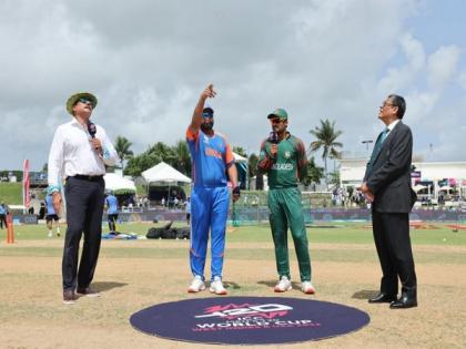 T20 WC: Bangladesh win toss, opt to field against India in Super 8 clash | T20 WC: Bangladesh win toss, opt to field against India in Super 8 clash