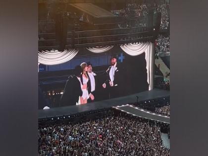 Taylor Swift thrills London fans with surprise Travis Kelce cameo onstage | Taylor Swift thrills London fans with surprise Travis Kelce cameo onstage Taylor Swift thrills London fans with surprise Travis Kelce cameo onstage | Taylor Swift thrills London fans with surprise Travis Kelce cameo onstage