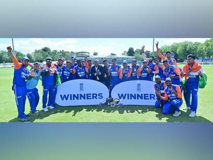 India triumphs in bilateral deaf cricket series against England | India triumphs in bilateral deaf cricket series against England