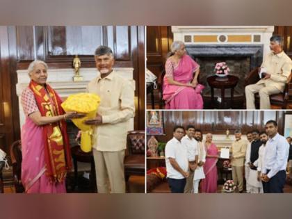 Chandrababu Naidu meets Nirmala Sitharaman ahead of Union Budget | Chandrababu Naidu meets Nirmala Sitharaman ahead of Union Budget Chandrababu Naidu meets Nirmala Sitharaman ahead of Union Budget | Chandrababu Naidu meets Nirmala Sitharaman ahead of Union Budget