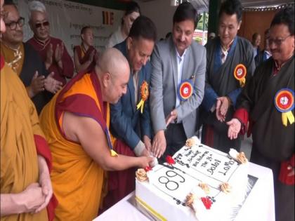 Indians, Tibetans celebrate 89th birthday of Dalai Lama in Shimla | Indians, Tibetans celebrate 89th birthday of Dalai Lama in Shimla