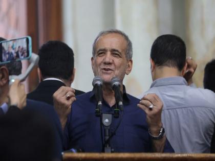 In his first public address, Iran's president-elect Pezeshkian vows to serve all Iranians | In his first public address, Iran's president-elect Pezeshkian vows to serve all Iranians In his first public address, Iran's president-elect Pezeshkian vows to serve all Iranians | In his first public address, Iran's president-elect Pezeshkian vows to serve all Iranians