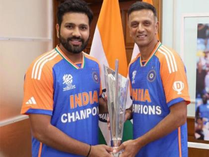 "Trying to find the right words...": Rohit Sharma pens warm message for Rahul Dravid | "Trying to find the right words...": Rohit Sharma pens warm message for Rahul Dravid