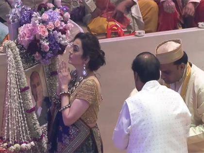 Ambani family performs Shiv Shakti Puja ahead of Anant Ambani-Radhika Merchant wedding | Ambani family performs Shiv Shakti Puja ahead of Anant Ambani-Radhika Merchant wedding Ambani family performs Shiv Shakti Puja ahead of Anant Ambani-Radhika Merchant wedding | Ambani family performs Shiv Shakti Puja ahead of Anant Ambani-Radhika Merchant wedding