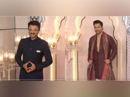 Anil Kapoor, Varun Dhawan arrive in style to attend Anant Ambani-Radhika Merchant's grand wedding | Anil Kapoor, Varun Dhawan arrive in style to attend Anant Ambani-Radhika Merchant's grand wedding Anil Kapoor, Varun Dhawan arrive in style to attend Anant Ambani-Radhika Merchant's grand wedding | Anil Kapoor, Varun Dhawan arrive in style to attend Anant Ambani-Radhika Merchant's grand wedding