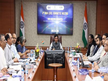 Sports Minister Mandaviya chairs high-level meeting to review India's preparation for Paris Olympics 2024 | Sports Minister Mandaviya chairs high-level meeting to review India's preparation for Paris Olympics 2024 Sports Minister Mandaviya chairs high-level meeting to review India's preparation for Paris Olympics 2024 | Sports Minister Mandaviya chairs high-level meeting to review India's preparation for Paris Olympics 2024