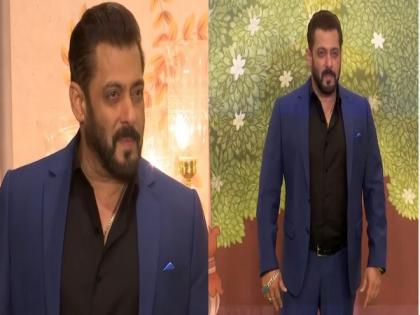Salman Khan back in his classic signature look at Anant- Radhika's Shubh Aashirwad ceremony | Salman Khan back in his classic signature look at Anant- Radhika's Shubh Aashirwad ceremony Salman Khan back in his classic signature look at Anant- Radhika's Shubh Aashirwad ceremony | Salman Khan back in his classic signature look at Anant- Radhika's Shubh Aashirwad ceremony