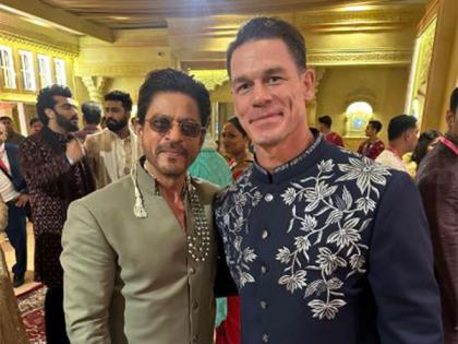 John Cena shares pic with Shah Rukh Khan, talks of actor's 'positive ...