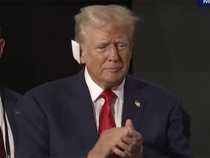 Former US President Donald Trump makes first public appearance after assassination attempt | Former US President Donald Trump makes first public appearance after assassination attempt Former US President Donald Trump makes first public appearance after assassination attempt | Former US President Donald Trump makes first public appearance after assassination attempt