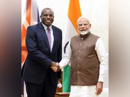 UK Foreign Secy Lammy calls on PM Modi, affirms commitment to enhancing bilateral ties | UK Foreign Secy Lammy calls on PM Modi, affirms commitment to enhancing bilateral ties UK Foreign Secy Lammy calls on PM Modi, affirms commitment to enhancing bilateral ties | UK Foreign Secy Lammy calls on PM Modi, affirms commitment to enhancing bilateral ties