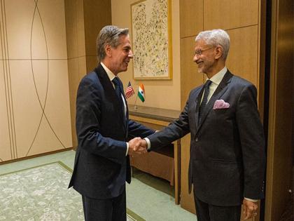 EAM Jaishankar meets US Secretary Blinken ahead of Quad meeting | EAM Jaishankar meets US Secretary Blinken ahead of Quad meeting EAM Jaishankar meets US Secretary Blinken ahead of Quad meeting | EAM Jaishankar meets US Secretary Blinken ahead of Quad meeting