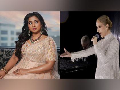 Shreya Ghoshal reacts to Celine Dion's stunning Paris Olympics performance | Shreya Ghoshal reacts to Celine Dion's stunning Paris Olympics performance Shreya Ghoshal reacts to Celine Dion's stunning Paris Olympics performance | Shreya Ghoshal reacts to Celine Dion's stunning Paris Olympics performance