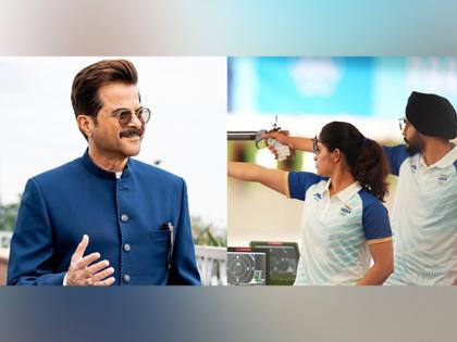 Anil Kapoor congratulates Manu Bhaker, Sarabjot Singh for air pistol win at Paris Olympics | Anil Kapoor congratulates Manu Bhaker, Sarabjot Singh for air pistol win at Paris Olympics Anil Kapoor congratulates Manu Bhaker, Sarabjot Singh for air pistol win at Paris Olympics | Anil Kapoor congratulates Manu Bhaker, Sarabjot Singh for air pistol win at Paris Olympics