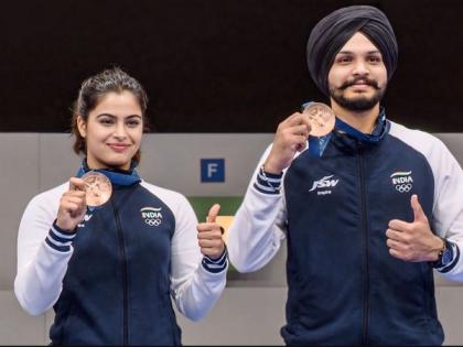 "Your efforts have paid off": PM Modi interacts with Sarabjot Singh following bronze medal triumph in Paris | "Your efforts have paid off": PM Modi interacts with Sarabjot Singh following bronze medal triumph in Paris "Your efforts have paid off": PM Modi interacts with Sarabjot Singh following bronze medal triumph in Paris | "Your efforts have paid off": PM Modi interacts with Sarabjot Singh following bronze medal triumph in Paris