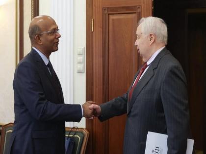 First Dy Chairman of Russia's Federation Council Committee on Foreign Affairs holds talks with Indian Envoy | First Dy Chairman of Russia's Federation Council Committee on Foreign Affairs holds talks with Indian Envoy First Dy Chairman of Russia's Federation Council Committee on Foreign Affairs holds talks with Indian Envoy | First Dy Chairman of Russia's Federation Council Committee on Foreign Affairs holds talks with Indian Envoy