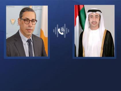 Abdullah bin Zayed, Cypriot counterpart discuss regional developments over phone | Abdullah bin Zayed, Cypriot counterpart discuss regional developments over phone Abdullah bin Zayed, Cypriot counterpart discuss regional developments over phone | Abdullah bin Zayed, Cypriot counterpart discuss regional developments over phone