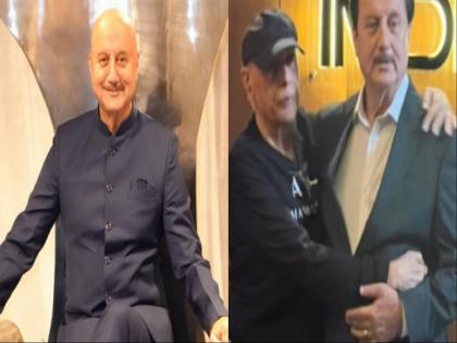 Anupam Kher is "honoured to be directed" by Mahesh Bhatt for mahurat shot of 'Tumko Meri Kasam' | Anupam Kher is "honoured to be directed" by Mahesh Bhatt for mahurat shot of 'Tumko Meri Kasam' Anupam Kher is "honoured to be directed" by Mahesh Bhatt for mahurat shot of 'Tumko Meri Kasam' | Anupam Kher is "honoured to be directed" by Mahesh Bhatt for mahurat shot of 'Tumko Meri Kasam'