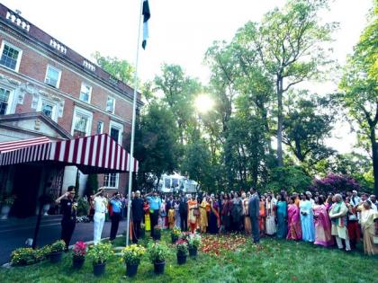 Washington DC: Diaspora takes part in 78th Independence Day celebrations at Indian Embassy | Washington DC: Diaspora takes part in 78th Independence Day celebrations at Indian Embassy Washington DC: Diaspora takes part in 78th Independence Day celebrations at Indian Embassy | Washington DC: Diaspora takes part in 78th Independence Day celebrations at Indian Embassy