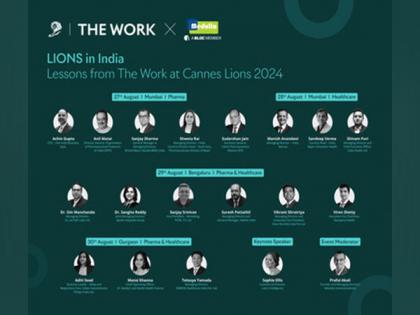 The Work from LIONS Announces Live Indian Showcase of Cannes Lions 2024 Winning Work from 27th to 30th August 2024 | The Work from LIONS Announces Live Indian Showcase of Cannes Lions 2024 Winning Work from 27th to 30th August 2024 The Work from LIONS Announces Live Indian Showcase of Cannes Lions 2024 Winning Work from 27th to 30th August 2024 | The Work from LIONS Announces Live Indian Showcase of Cannes Lions 2024 Winning Work from 27th to 30th August 2024
