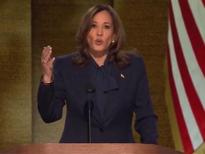 "Promise to be President for all Americans," Kamala Harris accepts Democratic Party nomination | "Promise to be President for all Americans," Kamala Harris accepts Democratic Party nomination "Promise to be President for all Americans," Kamala Harris accepts Democratic Party nomination | "Promise to be President for all Americans," Kamala Harris accepts Democratic Party nomination