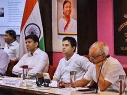 Telecom minister Scindia pushes for 6G leadership, nationwide broadband in meeting with telcos | Telecom minister Scindia pushes for 6G leadership, nationwide broadband in meeting with telcos Telecom minister Scindia pushes for 6G leadership, nationwide broadband in meeting with telcos | Telecom minister Scindia pushes for 6G leadership, nationwide broadband in meeting with telcos