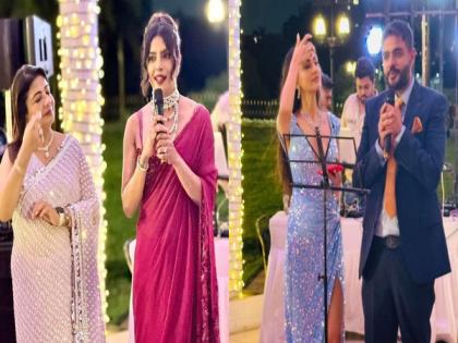 Priyanka Chopra leaves fans spellbound in stunning saree look at brother Siddharth's wedding festivities | Priyanka Chopra leaves fans spellbound in stunning saree look at brother Siddharth's wedding festivities Priyanka Chopra leaves fans spellbound in stunning saree look at brother Siddharth's wedding festivities | Priyanka Chopra leaves fans spellbound in stunning saree look at brother Siddharth's wedding festivities