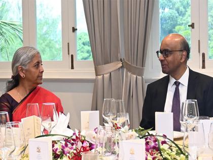 Finance Minister Nirmala Sitharaman leads high-level delegation in talks with Singapore President and Prime Minister | Finance Minister Nirmala Sitharaman leads high-level delegation in talks with Singapore President and Prime Minister Finance Minister Nirmala Sitharaman leads high-level delegation in talks with Singapore President and Prime Minister | Finance Minister Nirmala Sitharaman leads high-level delegation in talks with Singapore President and Prime Minister