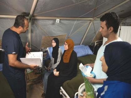 UAE floating hospital continues providing critical medical assistance to Gaza | UAE floating hospital continues providing critical medical assistance to Gaza UAE floating hospital continues providing critical medical assistance to Gaza | UAE floating hospital continues providing critical medical assistance to Gaza