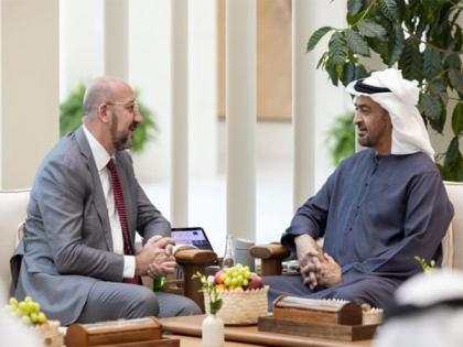 President of UAE, European Council President discuss strengthening relations, regional developments | President of UAE, European Council President discuss strengthening relations, regional developments President of UAE, European Council President discuss strengthening relations, regional developments | President of UAE, European Council President discuss strengthening relations, regional developments
