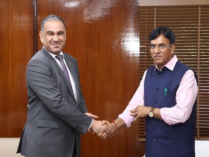 Mansukh Mandaviya meets Oman's envoy, discuss ways to boost bilateral ties | Mansukh Mandaviya meets Oman's envoy, discuss ways to boost bilateral ties Mansukh Mandaviya meets Oman's envoy, discuss ways to boost bilateral ties | Mansukh Mandaviya meets Oman's envoy, discuss ways to boost bilateral ties