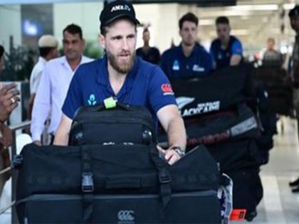 Team New Zealand arrive in Greater Noida for one-off Test match against Afghanistan | Team New Zealand arrive in Greater Noida for one-off Test match against Afghanistan