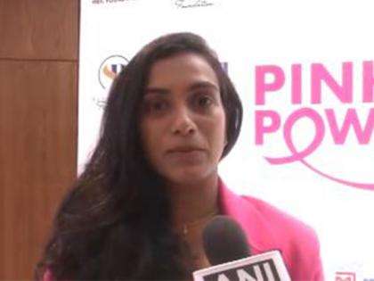 "Very happy to be here": PV Sindhu after attending first edition of the Pink Power Run | "Very happy to be here": PV Sindhu after attending first edition of the Pink Power Run "Very happy to be here": PV Sindhu after attending first edition of the Pink Power Run | "Very happy to be here": PV Sindhu after attending first edition of the Pink Power Run