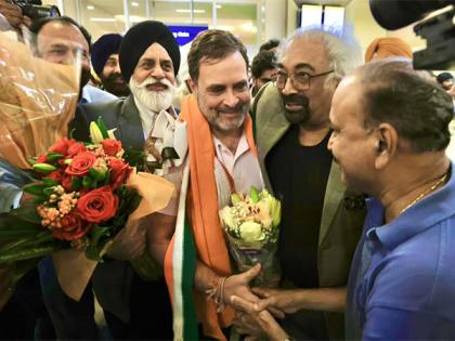 Rahul Gandhi arrives in Dallas for US visit, says "looking forward to engaging in meaningful discussions" | Rahul Gandhi arrives in Dallas for US visit, says "looking forward to engaging in meaningful discussions" Rahul Gandhi arrives in Dallas for US visit, says "looking forward to engaging in meaningful discussions" | Rahul Gandhi arrives in Dallas for US visit, says "looking forward to engaging in meaningful discussions"