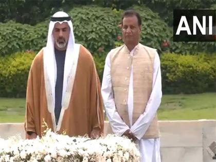 Abu Dhabi Crown Prince pays homage to Mahatma Gandhi at Rajghat | Abu Dhabi Crown Prince pays homage to Mahatma Gandhi at Rajghat Abu Dhabi Crown Prince pays homage to Mahatma Gandhi at Rajghat | Abu Dhabi Crown Prince pays homage to Mahatma Gandhi at Rajghat