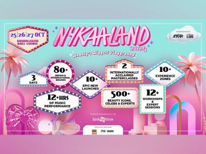 Get ready for Nykaaland 2.0 - India's Biggest Beauty Playground is Back in Mumbai! Tickets are NOW LIVE! | Get ready for Nykaaland 2.0 - India's Biggest Beauty Playground is Back in Mumbai! Tickets are NOW LIVE! Get ready for Nykaaland 2.0 - India's Biggest Beauty Playground is Back in Mumbai! Tickets are NOW LIVE! | Get ready for Nykaaland 2.0 - India's Biggest Beauty Playground is Back in Mumbai! Tickets are NOW LIVE!