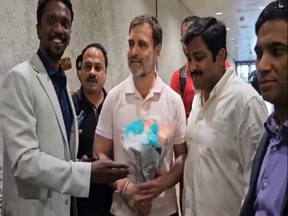 Congress leader Rahul Gandhi arrives in Washington DC, to meet diaspora, students | Congress leader Rahul Gandhi arrives in Washington DC, to meet diaspora, students