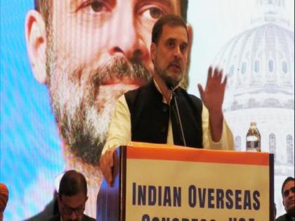 "You're bridge between two great unions of states," Rahul Gandhi on Indians in US | "You're bridge between two great unions of states," Rahul Gandhi on Indians in US "You're bridge between two great unions of states," Rahul Gandhi on Indians in US | "You're bridge between two great unions of states," Rahul Gandhi on Indians in US
