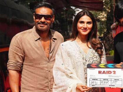 Ajay Devgn, Vaani Kapoor starrer 'Raid 2' to release on this date, check out new poster | Ajay Devgn, Vaani Kapoor starrer 'Raid 2' to release on this date, check out new poster Ajay Devgn, Vaani Kapoor starrer 'Raid 2' to release on this date, check out new poster | Ajay Devgn, Vaani Kapoor starrer 'Raid 2' to release on this date, check out new poster