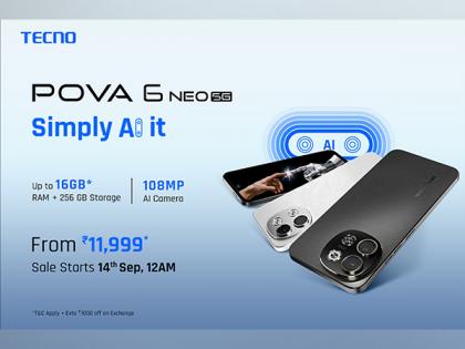 POVA 6 Neo Launched With AI Features and Segment-First 16GB* RAM + 256GB ROM | POVA 6 Neo Launched With AI Features and Segment-First 16GB* RAM + 256GB ROM POVA 6 Neo Launched With AI Features and Segment-First 16GB* RAM + 256GB ROM | POVA 6 Neo Launched With AI Features and Segment-First 16GB* RAM + 256GB ROM